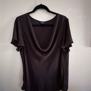 Torrid Women's Black Cowl Neck Top
